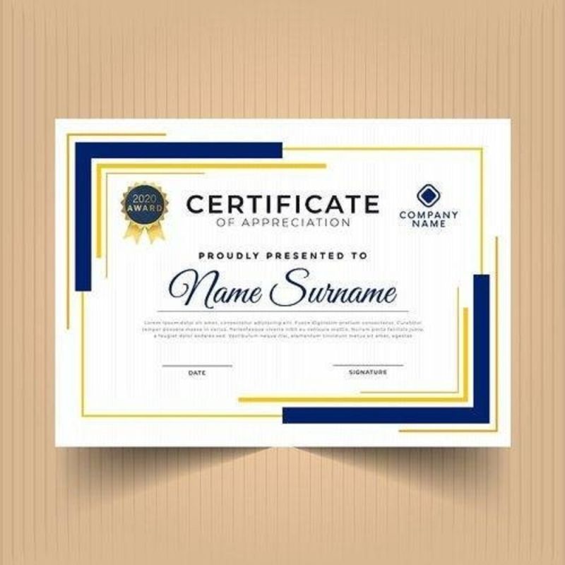 Certificate Printing Service