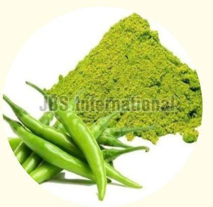 Raw Green Chilli Powder, for Cooking, Certification : FSSAI Certified