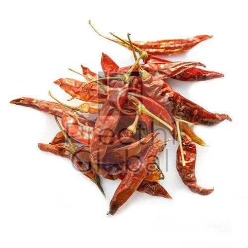 Dried Red Chilli with Stem