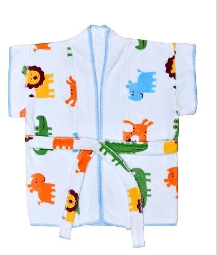 Cotton Printed Kids Bath Gown, Size : Small
