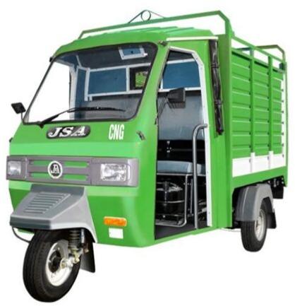 JSA CNG Cargo Auto, Color : Green