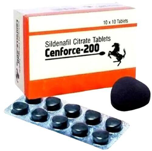 Cenforce Sildenafil citrate, Packaging Size : 1x10