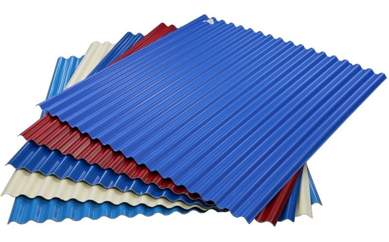 Multicolor Polished Steel Roofing Sheet, Size : Mutlisize