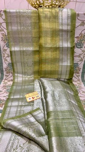 Banarasi Linen Silk Saree