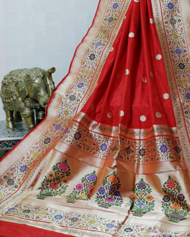 Banarasi Silk Meenakari Saree