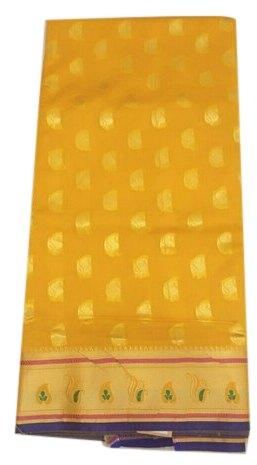 Printed Unstitched Ladies Cotton Nauvari Saree, Occasion : Festival Wear