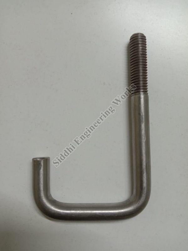 Coated Polished Stainless Steel L Hook, Size : Customised