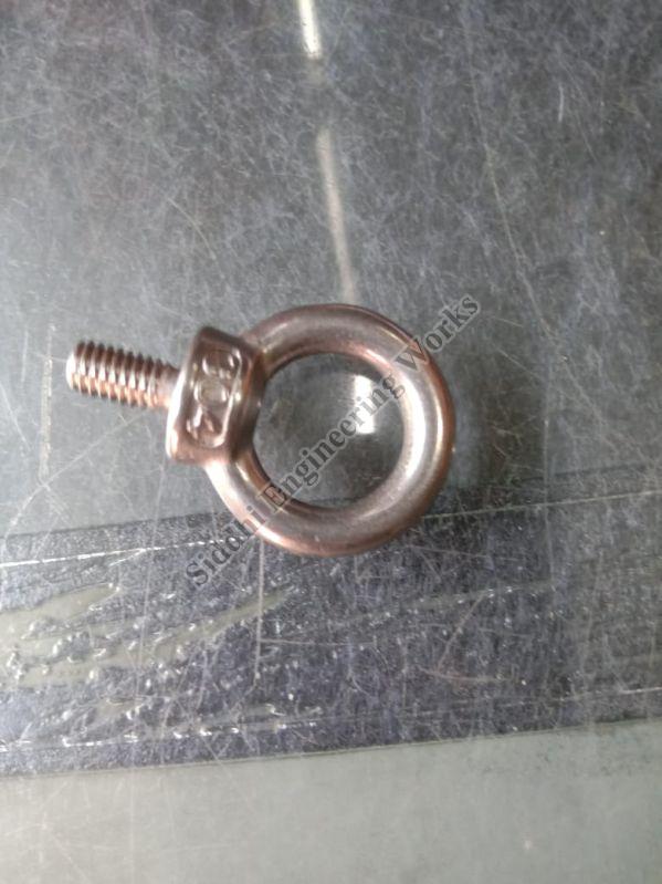 Polished Stainless Steel Lifting Eye Bolt, for Automobiles, Automotive Industry, Fittings, Size : Customised