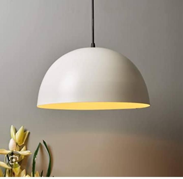 Polished Iron AL2056 Off-white Pendant Light, Feature : Low Consumption, Decorative