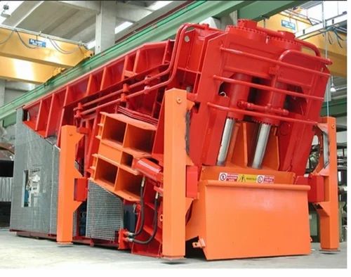 Hydraulic Mild Steel Inclined Shearing Machine, for Industrial, Cutting Material : Scrap materials
