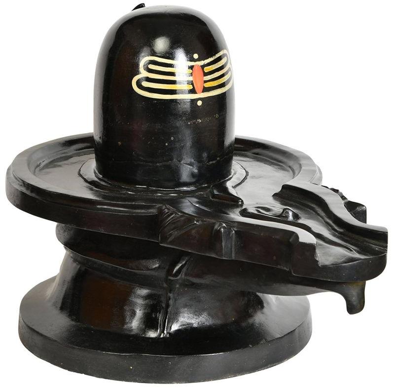  Black Marble Shiva Lingam, Style : Indian