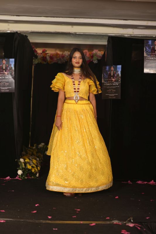 Yellow Lehenga Choli