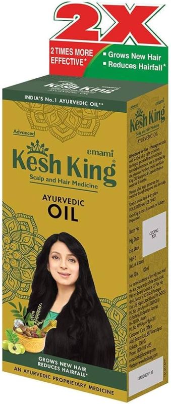 120 Ml Kesh King Ayurvedic Hair Oil