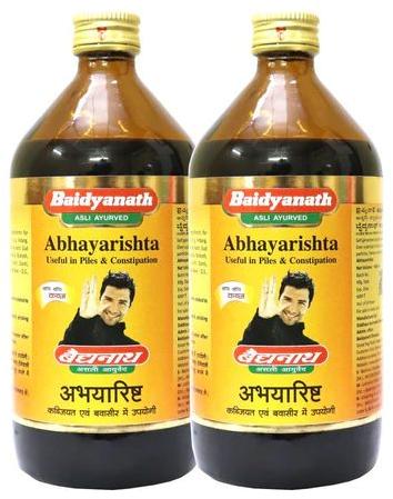 227 Ml Baidyanath Abhayarishta Syrup, for Health Supplement, Lever Use, Sealing Type : Single Seal