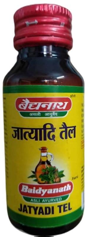 Liquid 50 Ml Baidyanath Jhansi Jatyadi Oil, for Ayurvedic Medicine, Packaging Type : Plastic Bottels