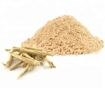 Creamy Ashwagandha Powder, for Supplements, Medicine, Herbal Products, Packaging Size : 50gm