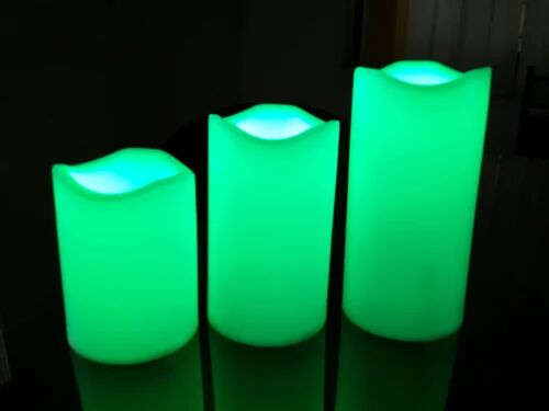 LED Candles, Shape : Round