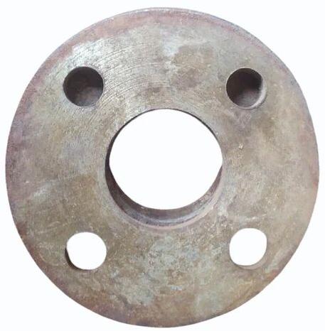 Silver Round 8 Inch Mild Steel Flanges, for Automobiles Use, Fittings, Packaging Type : Carton