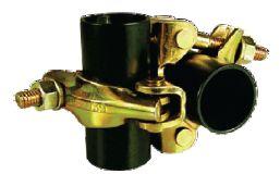 Golden Polished Brass Pressed Right Angle Clamp, for Industrial