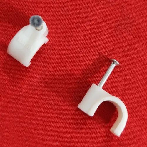 10mm Circle Nail Cable Clip, Feature : Accuracy Durable, Auto Reverse, Corrosion Resistance, High Quality