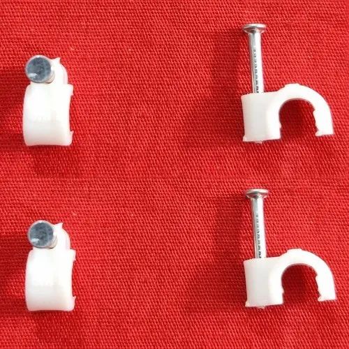 4mm Circle Nail Cable Clip, Feature : Accuracy Durable, Auto Reverse, Corrosion Resistance, Dimensional