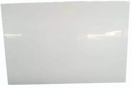 Plain Polished Nano White Marble Slab, for Flooring Use, Making Temple, Statue, Wall Use