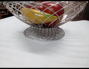 stainless steel fruit bowl