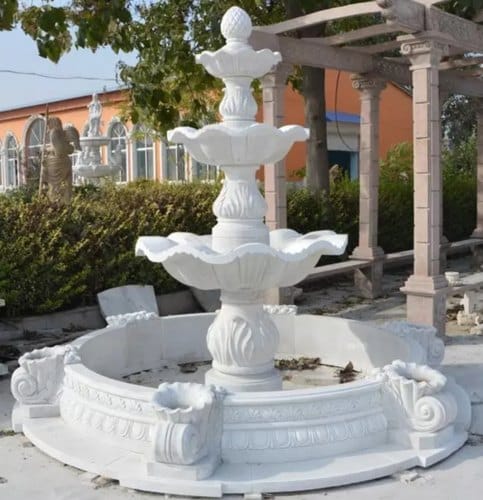 Antique Polished water fountains, for Garden, Public Attraction Places, Certification : ISI Certified