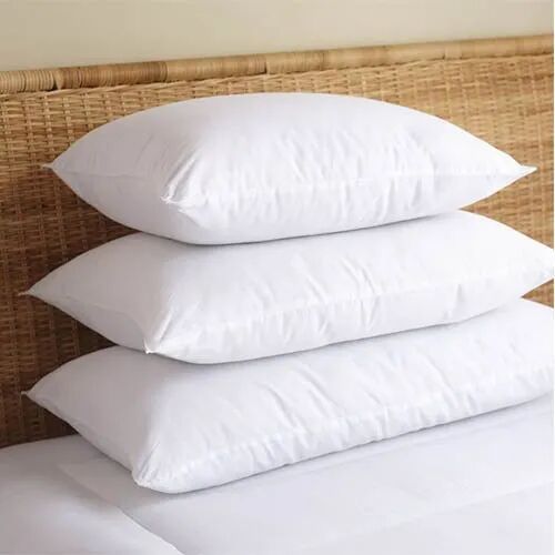 Plain 100% Cotton pillow cover, Size : 17:25, 18:28, 21:31 Inches