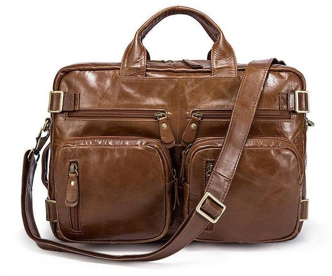 Galex International Leather Messenger Bag, For Travel, Office, Feature : Smooth Texture, Shiny Look