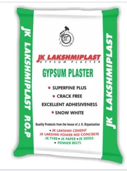 White Plain Jk Laxmi Gypsum Plaster, for Industrial