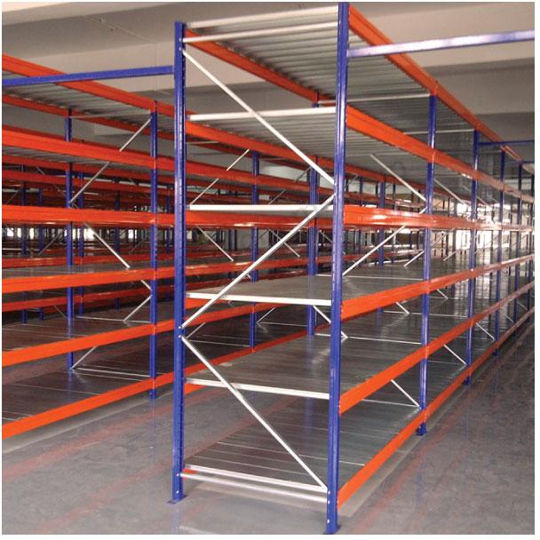 heavy material storage pallet racking system