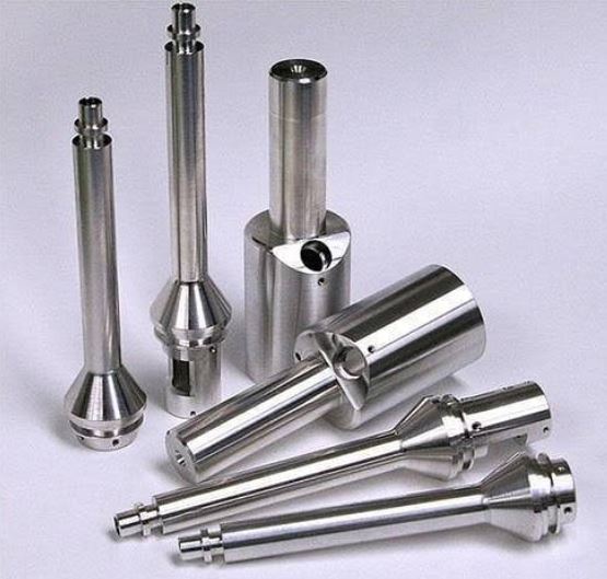 Metallic Steel Coated cnc turned components, for Machinery Use, Size : 40-50cm, 30-40cm, 20-30cm