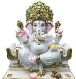 Marble Ganesh Ji Statue