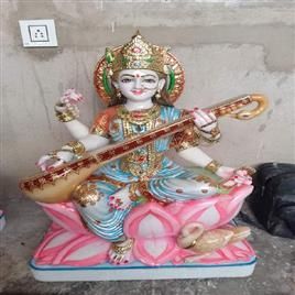 Marble Kamal Haasan Saraswati Mata Statue