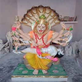 Marble Narsingh Ji Statue