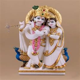 Radha Krishna Jugal Jodi Statue