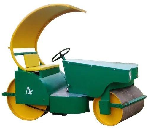 Green 2 Ton Electric Cricket Pitch Roller