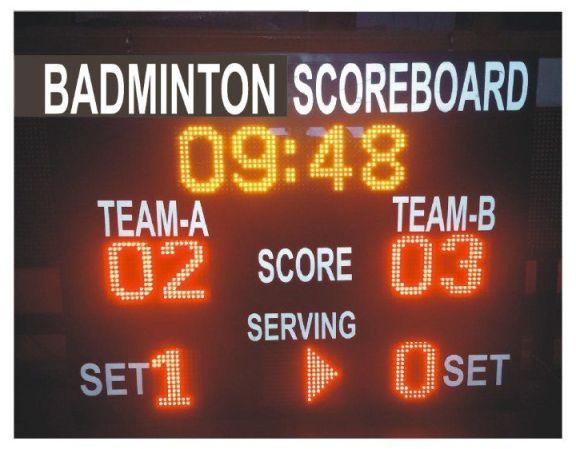 Ae Mild Steel LED Badminton Scoreboard, Feature : Durable