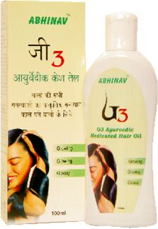 G3 Ayurvedic Medicated Hair Oil