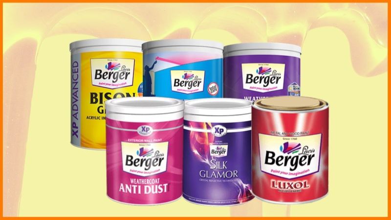 Berger Paints, Packaging Type : Bucket