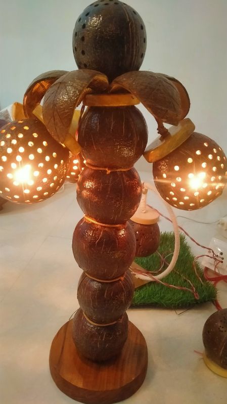 Eco-friendly Coconut floor lamp