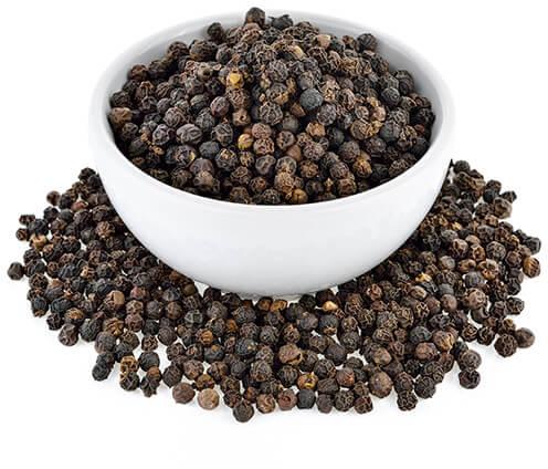 Granules Organic Black Pepper, For Spices, Packaging Type : Plastic Pouch