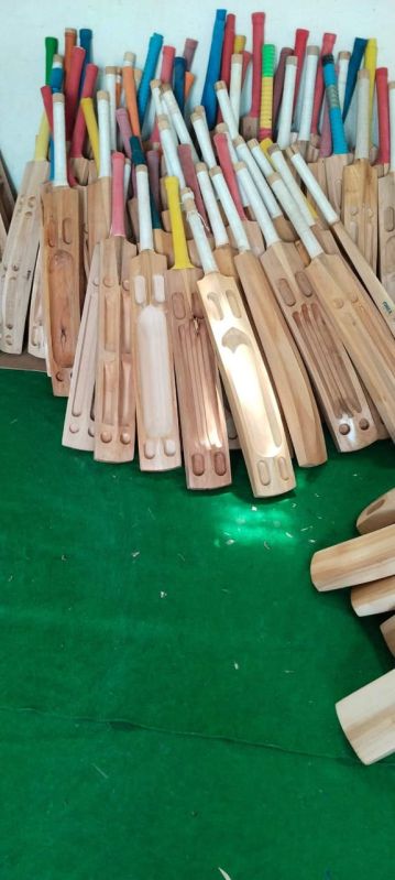 Kashmir willow double blade upper cane handle bat