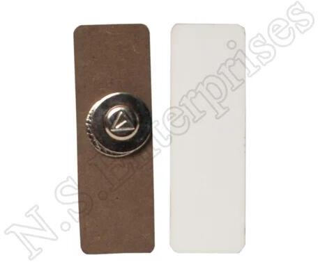 Magnet Badge, Color : white
