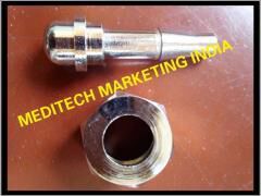 Brass Hose Nipple Nut, for Gas Fittings, Medical Use, Packaging Type : Paper Boxes