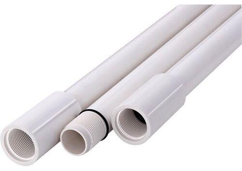 Supreme PVC Pipe, for Plumbing, Drinking Water, Utilities Water, Color : White