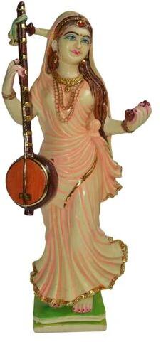 Resin Meera Bai Statue