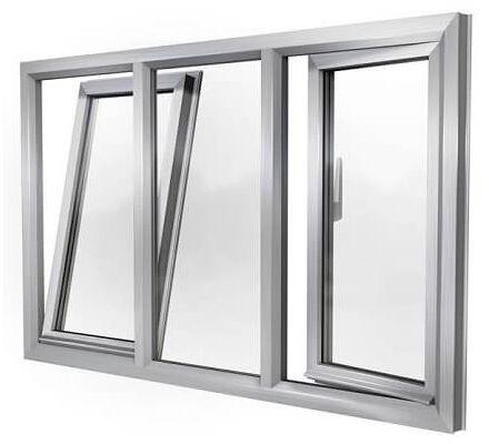 Winda Aluminium Tilt Window, Size : 8*6 Inch, Customized