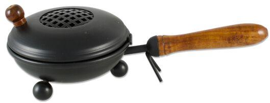 Manual Coated IRON BUTLER Incense Burners, for Worship Use, Feature : Light Weight, Non Breakable